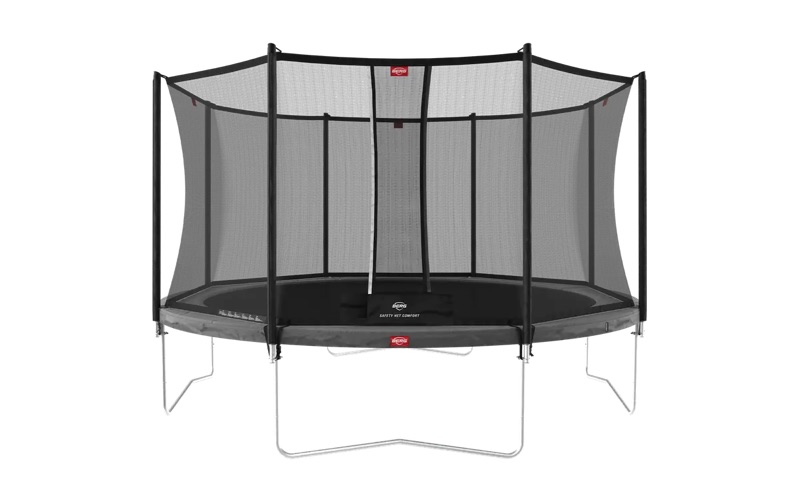 BERG Favorit Regular 430 i grått med Comfort-skyddsnät