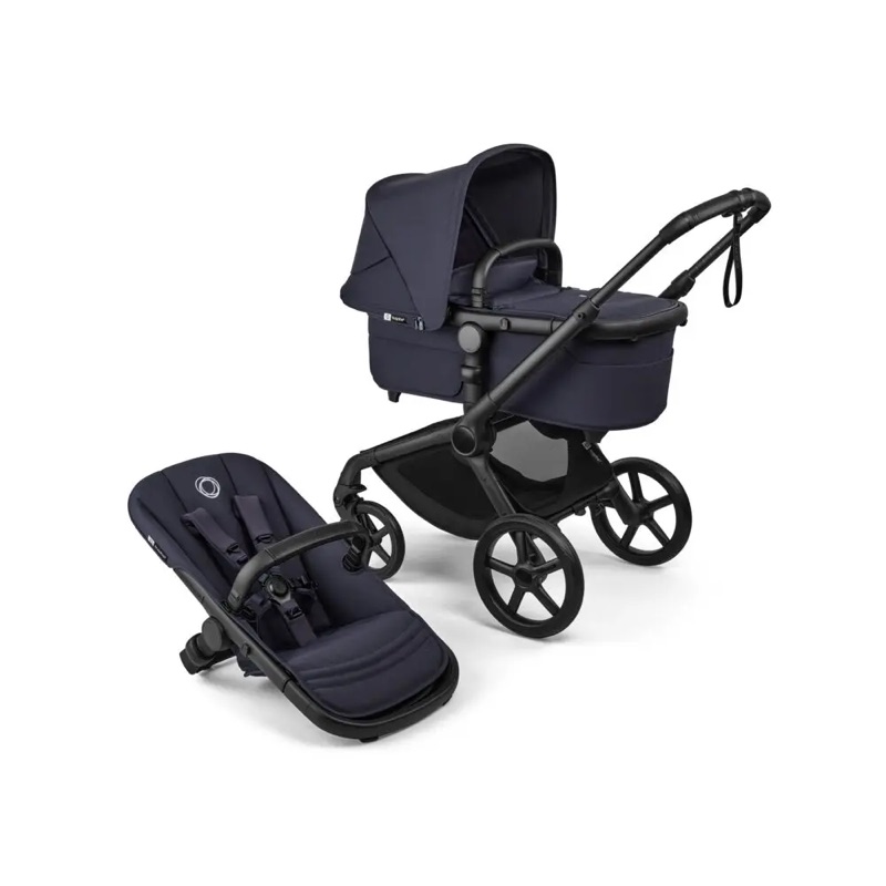 Bugaboo Fox 5 Renew Barnvagn, Deep Indigo/Black