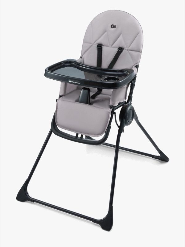 Kinderkraft Binci matstol, grå