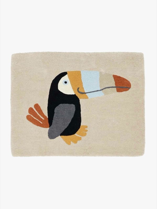 OYOY Toucan Barnmatta 70 x 90 cm